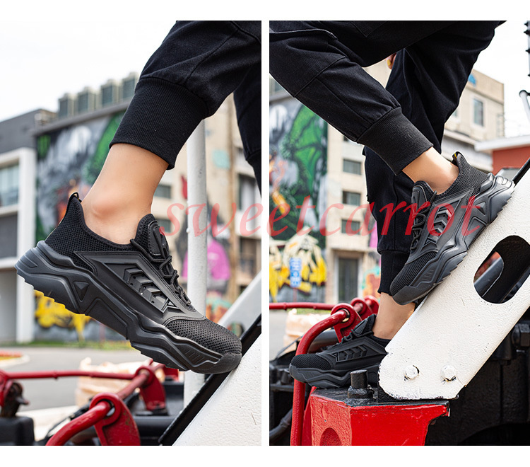 新品 安全靴 メンズ レディース おしゃれ 作業靴 作業用品 つま先保護 スニーカー 踏み抜き防止 滑り止め 男女兼用 通気 工業用品 安全保護 