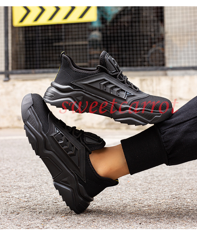 新品 安全靴 メンズ レディース おしゃれ 作業靴 作業用品 つま先保護 スニーカー 踏み抜き防止 滑り止め 男女兼用 通気 工業用品 安全保護 