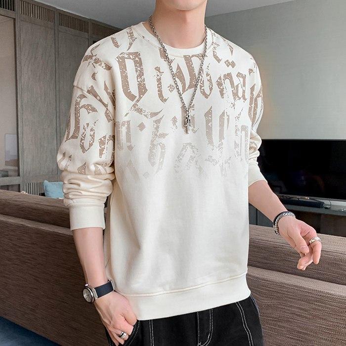 トレーナー Tシャツ トップス 長袖 カットソー メンズ おしゃれ カジュアル クルーネック 丸首 長袖Tシャツ シンプル お洒落 