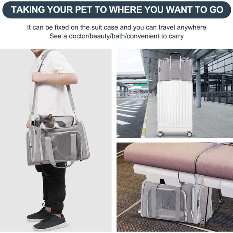ペットキャリーバッグ ショルダーバッグ ハンドバッグ 軽量 猫 犬 外出 お出かけ 小型 ウサギ キャンプ 持ち運び ケース ペット用品 犬用 旅行 小型犬通院 