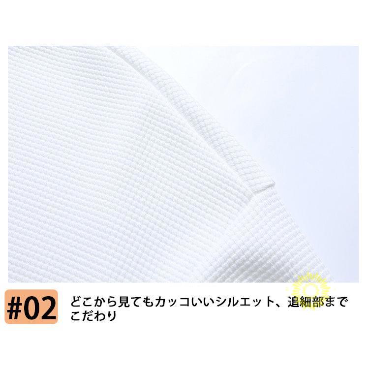 トレーナー メンズ 長袖 シンプル 無地 プルオーバー トップス ワッフル生地 秋コーデ 秋服 おしゃれ ロンT クルーネック スウェットシャツ 