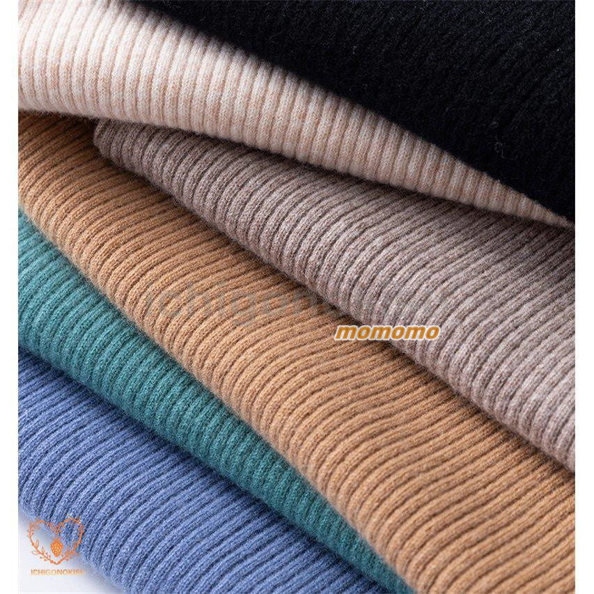 ニット セーター ハイネック レディース 秋冬 ニットセーター 長袖 リブニット 無地 ニットソー ベーシック プルオーバー タートルネック インナー トップス 