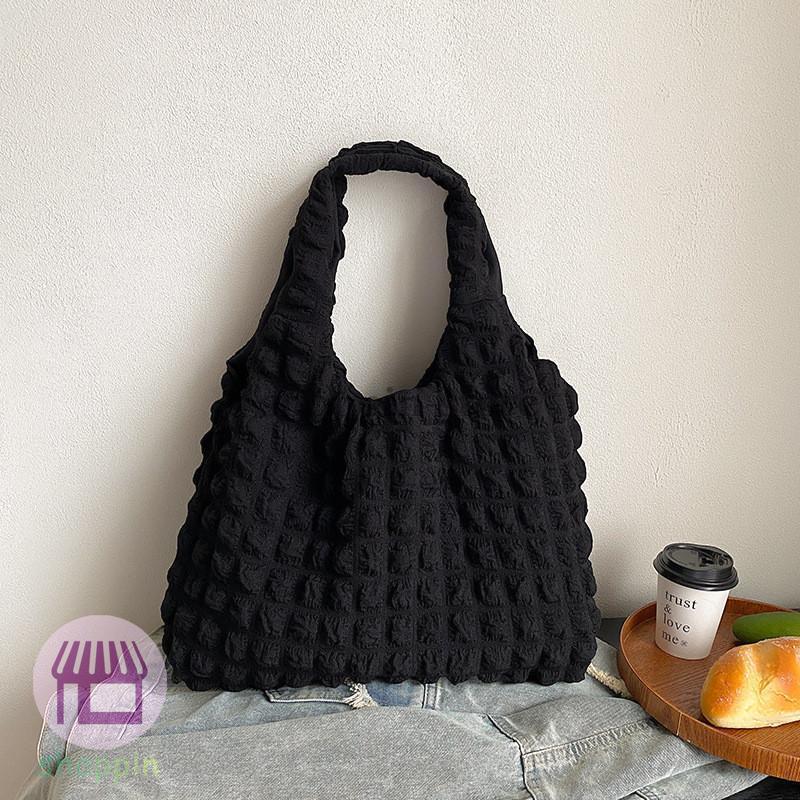 ポップコーン バッグ トートバッグ 大容量 A4 ポコポコ 通勤 ショルダーバッグ 通学 軽量コンパクト 大きめ レディース 肩掛け 手提げ 