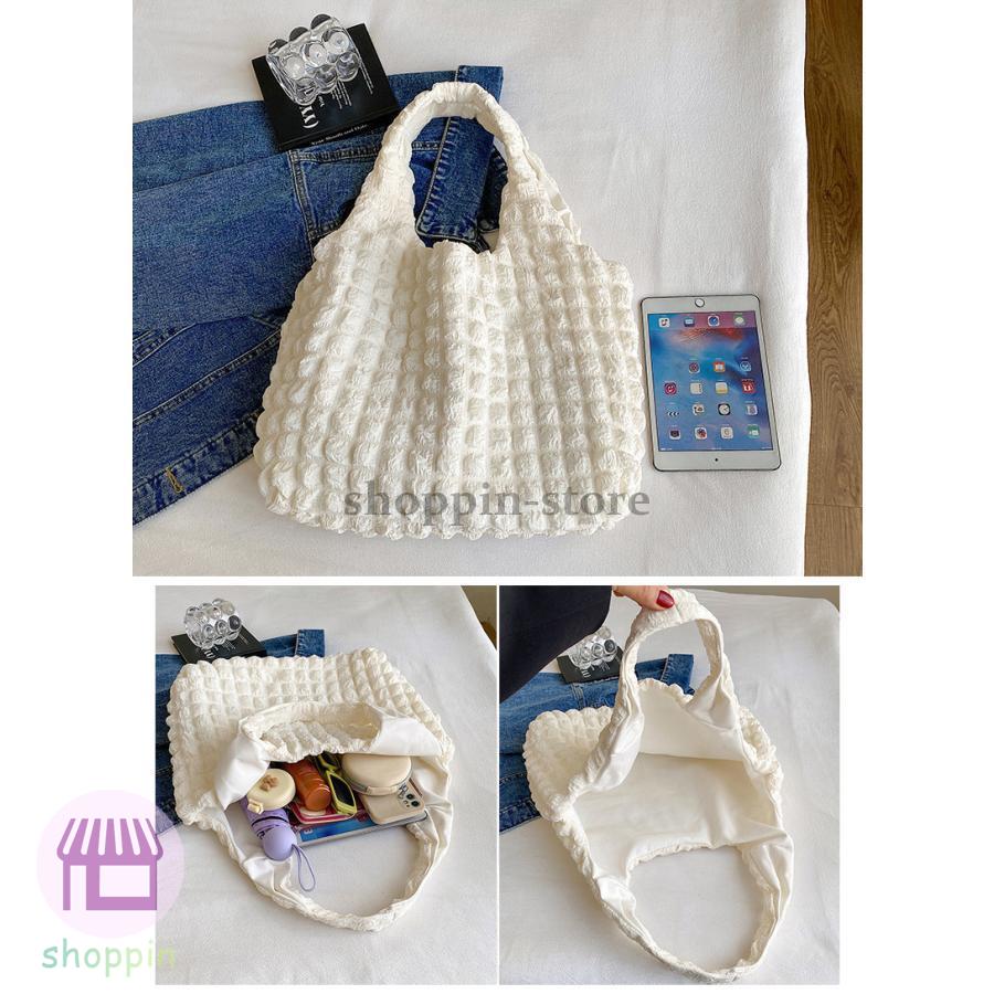 ポップコーン バッグ トートバッグ 大容量 A4 ポコポコ 通勤 ショルダーバッグ 通学 軽量コンパクト 大きめ レディース 肩掛け 手提げ 