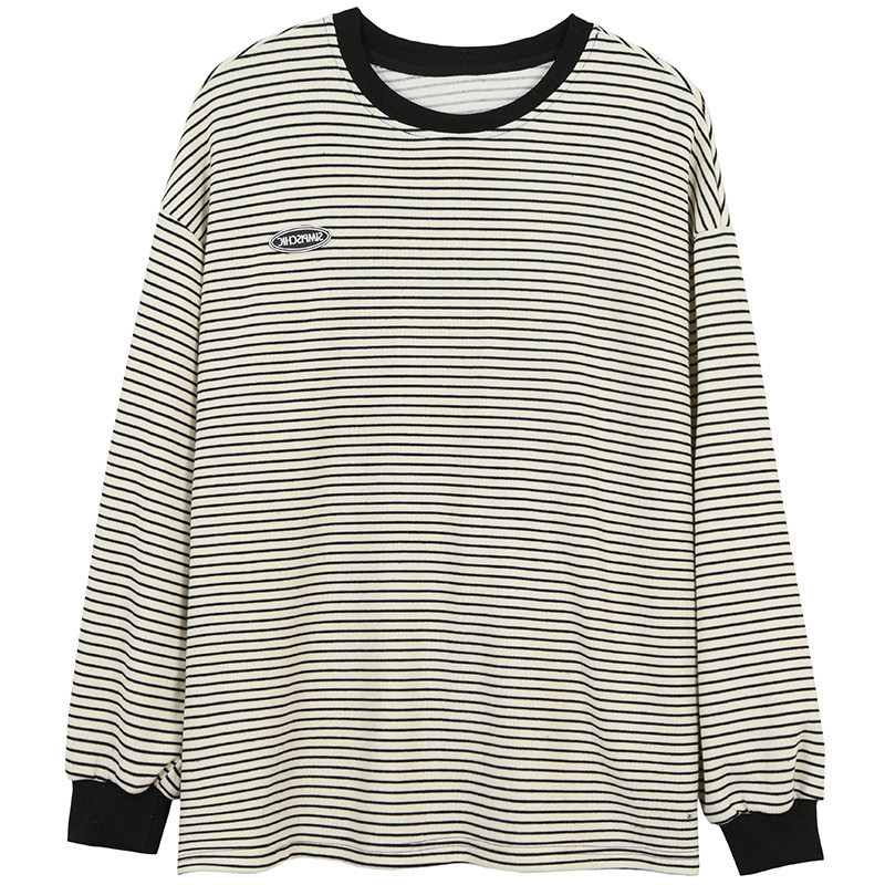 Tシャツ レディース 長袖 カットソー ロングTシャツ ボーダー 部屋着 スウェット カジュアル トレーナー 体型カバー ルームウェア 大きいサイズ 