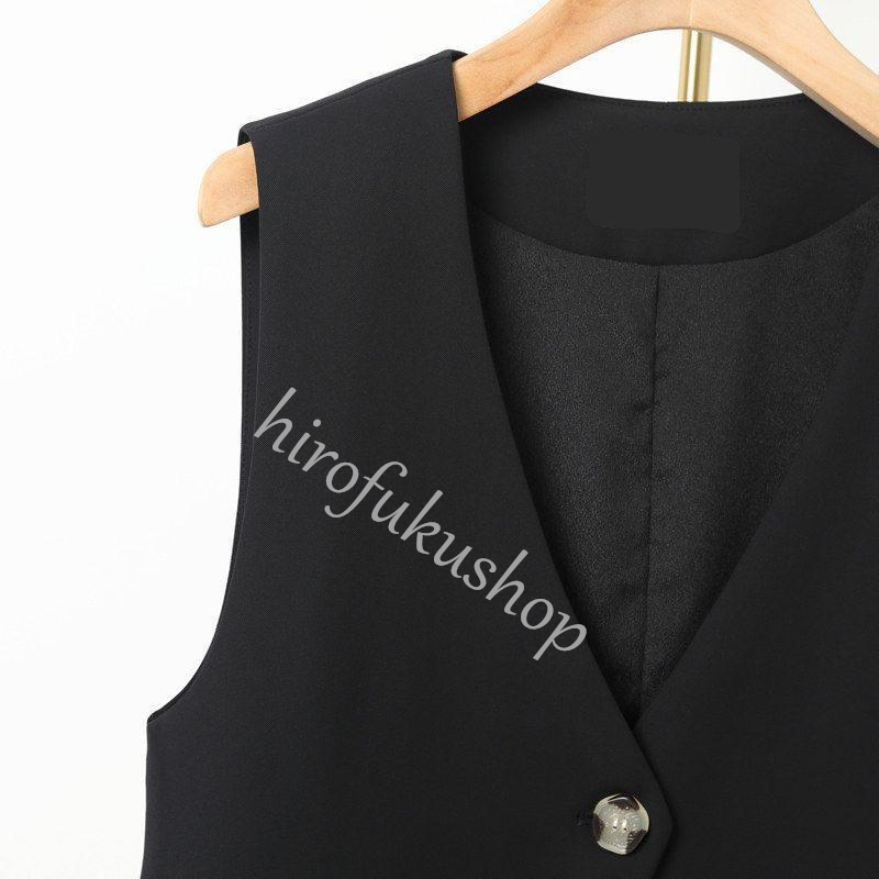 ベスト レディース OL 通勤 ジレ 前開き 羽織り ライトアウター フォーマル トップス オフィス 大きいサイズ 事務服 スーツ ビジネス アウター 