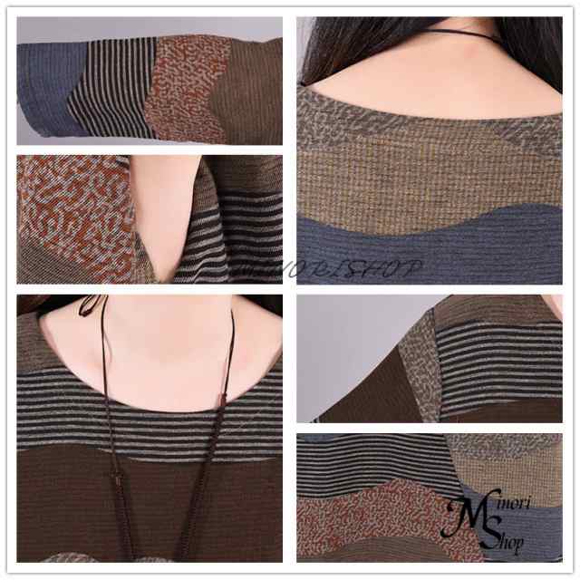 ワンピース 春 マキシワンピース ワンピース ロングワンピース レディース 秋 森ガール 長袖 コットンリネン ロングワンピース 