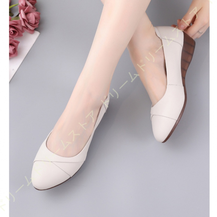 ウェッジソール パンプス シンプル レディース 4CM ローヒール 歩きやすい コンフォート敬老の日披露宴 フラット 厚底 結婚式 痛くない 婦人服 