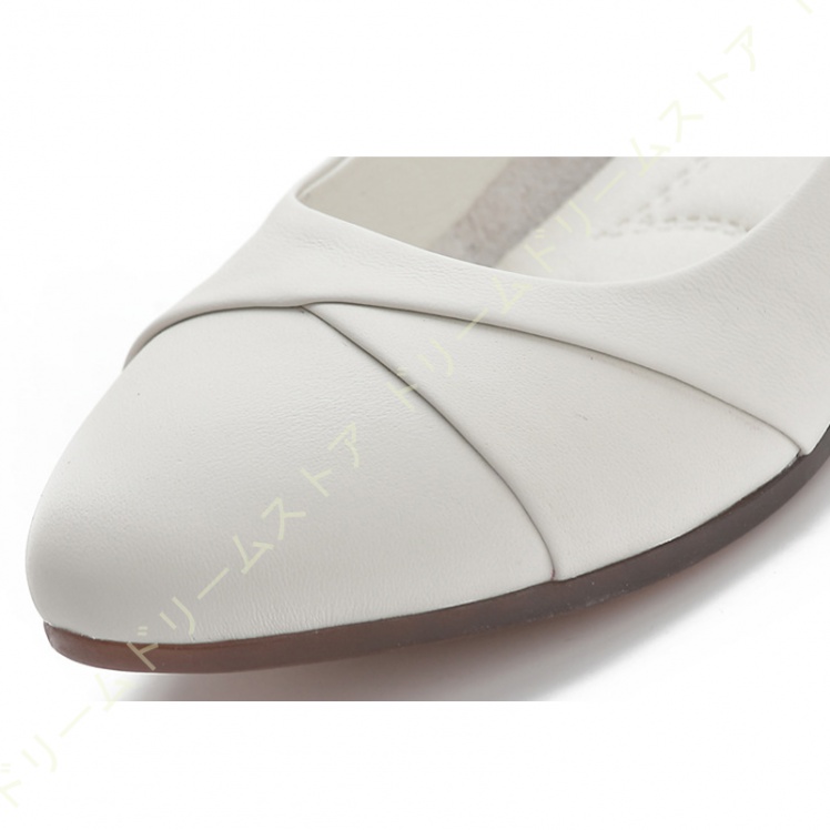 ウェッジソール パンプス シンプル レディース 4CM ローヒール 歩きやすい コンフォート敬老の日披露宴 フラット 厚底 結婚式 痛くない 婦人服 