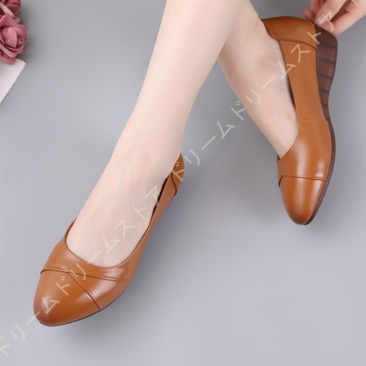 ウェッジソール パンプス シンプル レディース 4CM ローヒール 歩きやすい コンフォート敬老の日披露宴 フラット 厚底 結婚式 痛くない 婦人服 