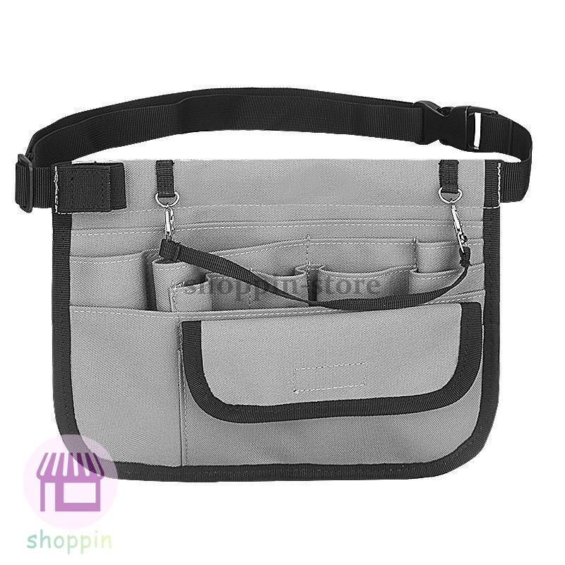 ナースポーチ ウエスト 仕事 作業用ポーチ レディース メンズ エプロンバック 介護 ウエストポーチ ミニ腰巻ポーチ バック 工具袋 看護 