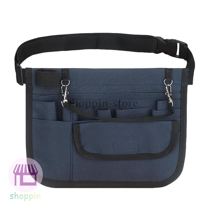 ナースポーチ ウエスト 仕事 作業用ポーチ レディース メンズ エプロンバック 介護 ウエストポーチ ミニ腰巻ポーチ バック 工具袋 看護 