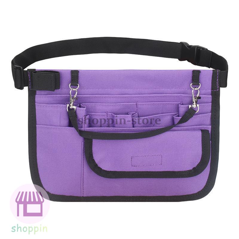 ナースポーチ ウエスト 仕事 作業用ポーチ レディース メンズ エプロンバック 介護 ウエストポーチ ミニ腰巻ポーチ バック 工具袋 看護 