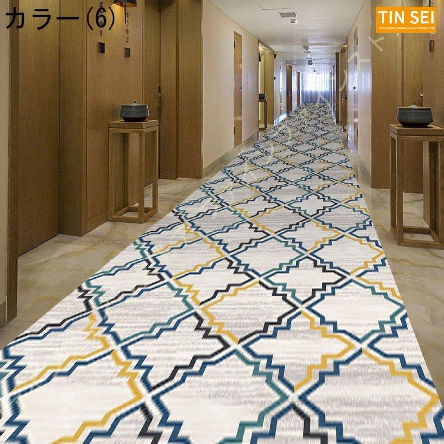 廊下 ロングカーペット 廊下敷き 廊下 マット 廊下用カーペット 高級華やか カーペット ロングカーペット 防音 絨毯 ロングマット 滑り止め 花柄 