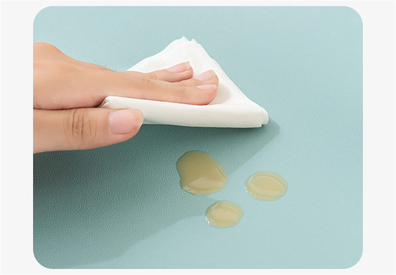 マウスパッド シンプル 3サイズ選択可 おしゃれ 無地 レザー スムース 机 リモートワーク デスク傷防 クッション グリップ感 マット 快適操作 