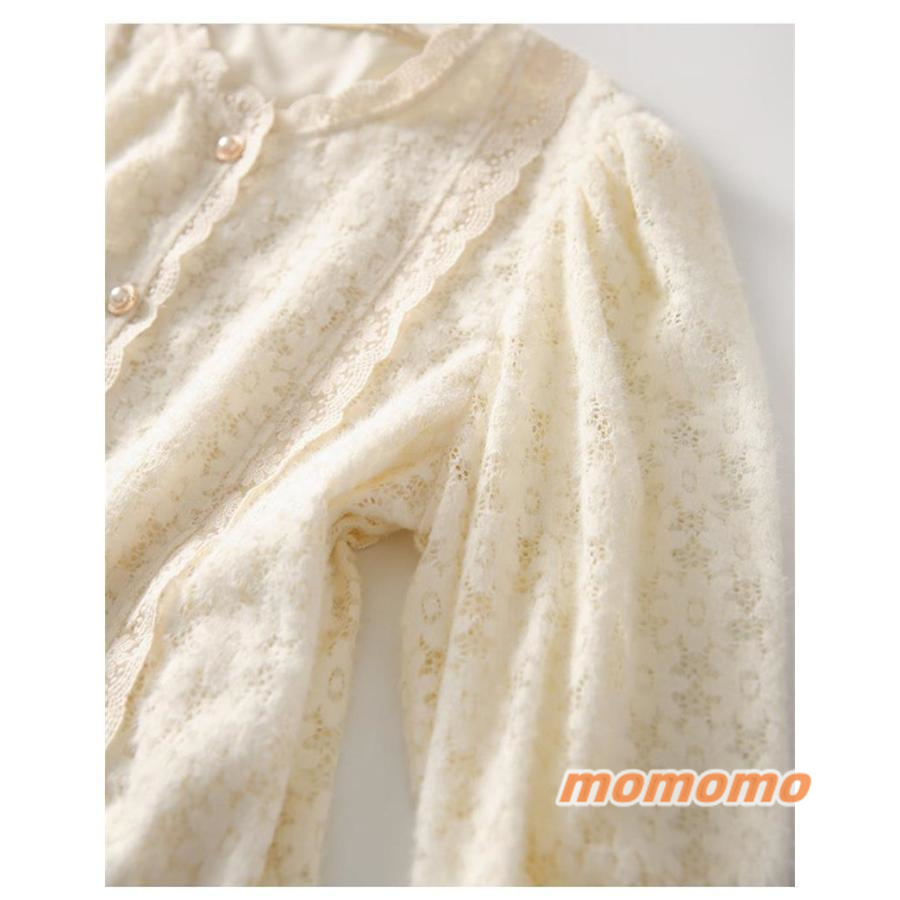 シャツ レディース カジュアルシャツ 長袖 裏起毛 レース イベント ゆったり ブラウス トップス おしゃれ 披露宴 可愛い カジュアル 無地 