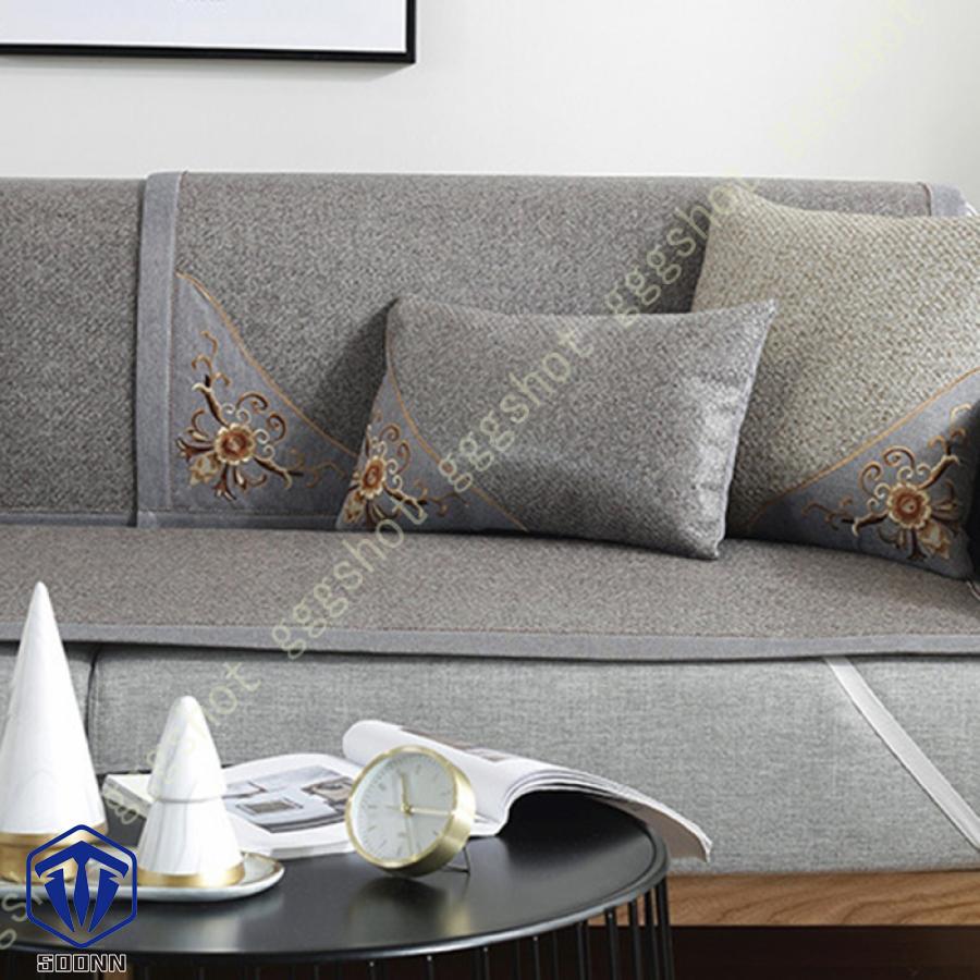 ソファカバー 3人掛け 夏 冷感 籐マット 北欧風 マルチカバー 冷感 カウチカバー 籐竹 涼しい 涼感 マルチクロス 滑り止め おしゃれ インテリア 