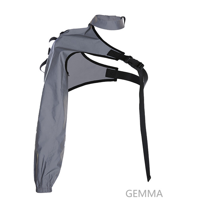 ダンストップス 片腕 ワンショルダー レディース ステージ衣装 ダンス衣装 グレー 舞台衣装 黒 イベント アームウォーマー トップス グリーン 