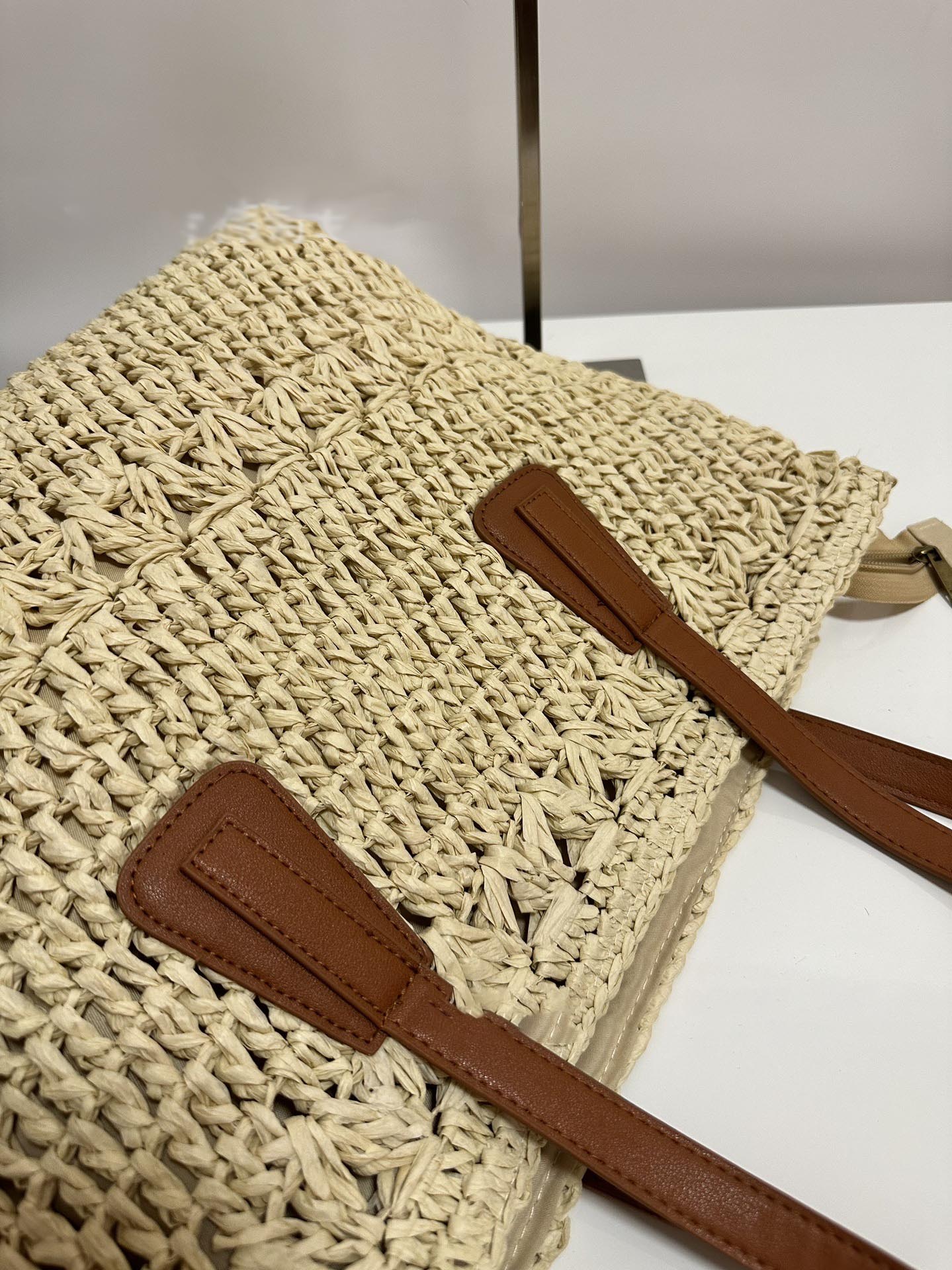 かごバッグ 透かし編み 内袋付き トートバッグ ファスナー付き サマーバッグ バッグ A4 大きめ トート 浴衣バッグ 大容量 レディース 