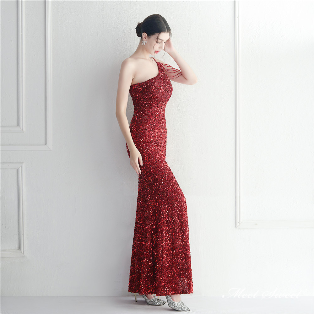 カラードレス マーメイドドレス パーティードレス ビーズ スリット イブニングドレス 発表会 二次会 ウェディングドレス 結婚式 スパン キャバドレス 