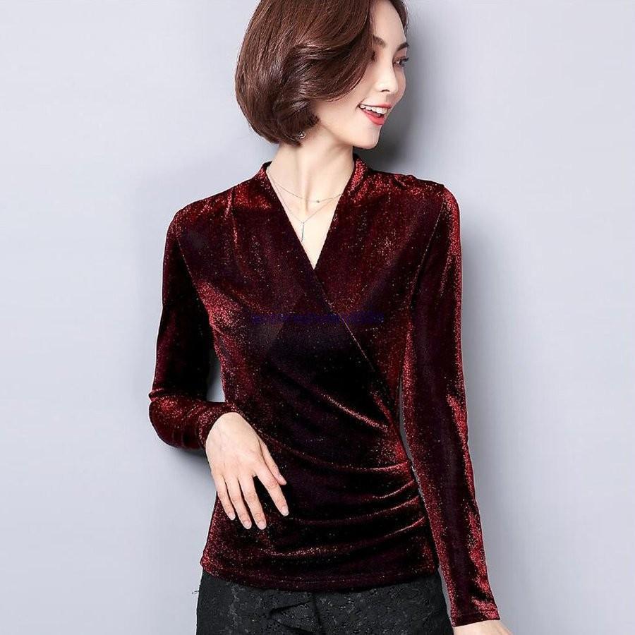 レディース ダンス用シャツ シンプル トップス 長袖ダンスTシャツ 何でも合う ラテンダンス 着痩せ女性 フラメンコ衣装 全4色 ダンスウェア 社交ダンス 