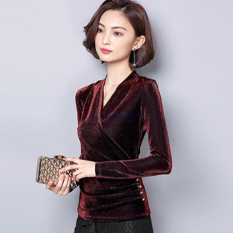 レディース ダンス用シャツ シンプル トップス 長袖ダンスTシャツ 何でも合う ラテンダンス 着痩せ女性 フラメンコ衣装 全4色 ダンスウェア 社交ダンス 