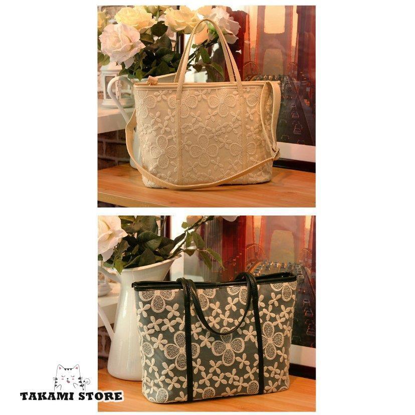 かごバッグ トート ハンドバッグ レース手提げ レディース トートバッグ A4軽量 バッグ ショルダーバッグ マザーズ 無地 大きめ ママバッグ 肩掛け 
