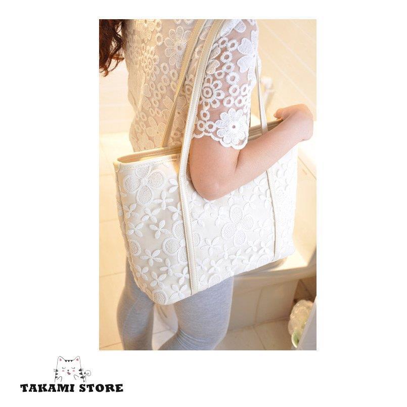 かごバッグ トート ハンドバッグ レース手提げ レディース トートバッグ A4軽量 バッグ ショルダーバッグ マザーズ 無地 大きめ ママバッグ 肩掛け 