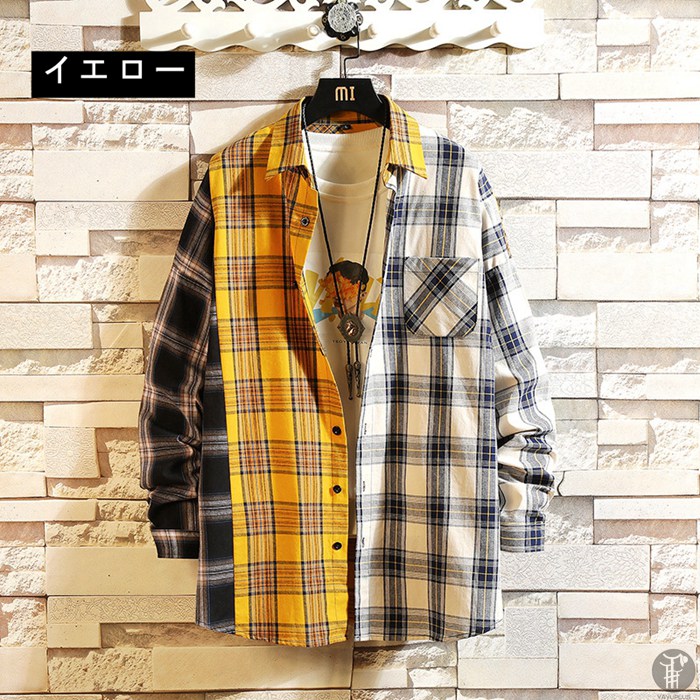 長袖シャツ ストライプシャツ メンズ カジュアルシャツ 長袖 春秋 おしゃれ シャツ お兄系 開襟シャツ 