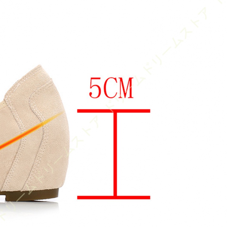 レディース ウェッジソール パンプス ローファー とんがりトゥ ヒール5CM 疲れない モカシン ヒールパンプス 婦人靴 看護師 痛くない ウェッジヒール 