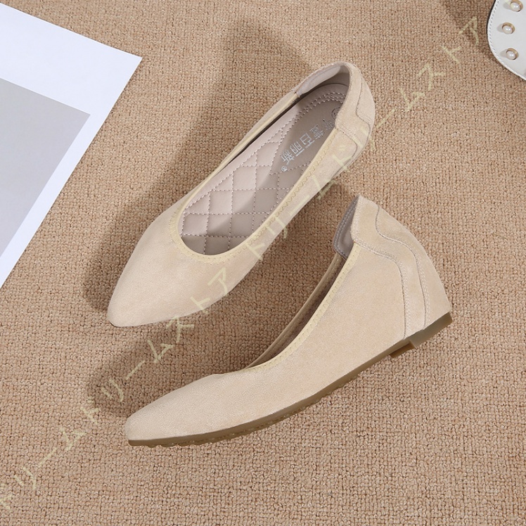 レディース ウェッジソール パンプス ローファー とんがりトゥ ヒール5CM 疲れない モカシン ヒールパンプス 婦人靴 看護師 痛くない ウェッジヒール 