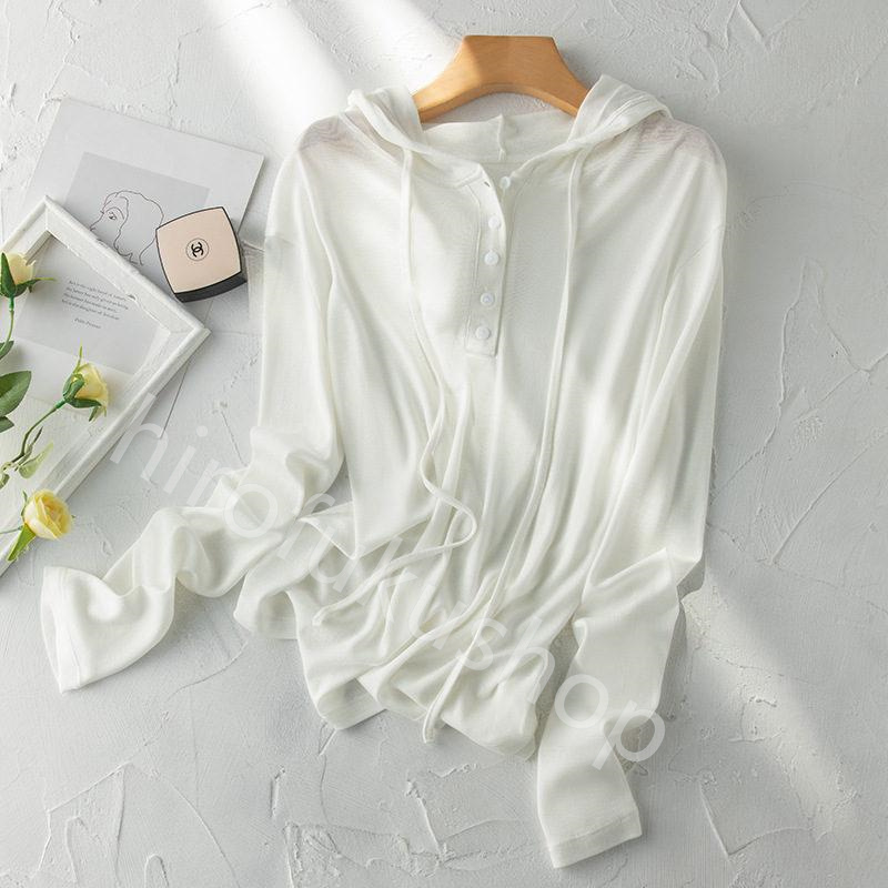 ニット プルオーバー カットソー フード付き レディース ゆったり トップス 体型カバー カジュアル 長袖 柔らかい 着痩せ 無地 