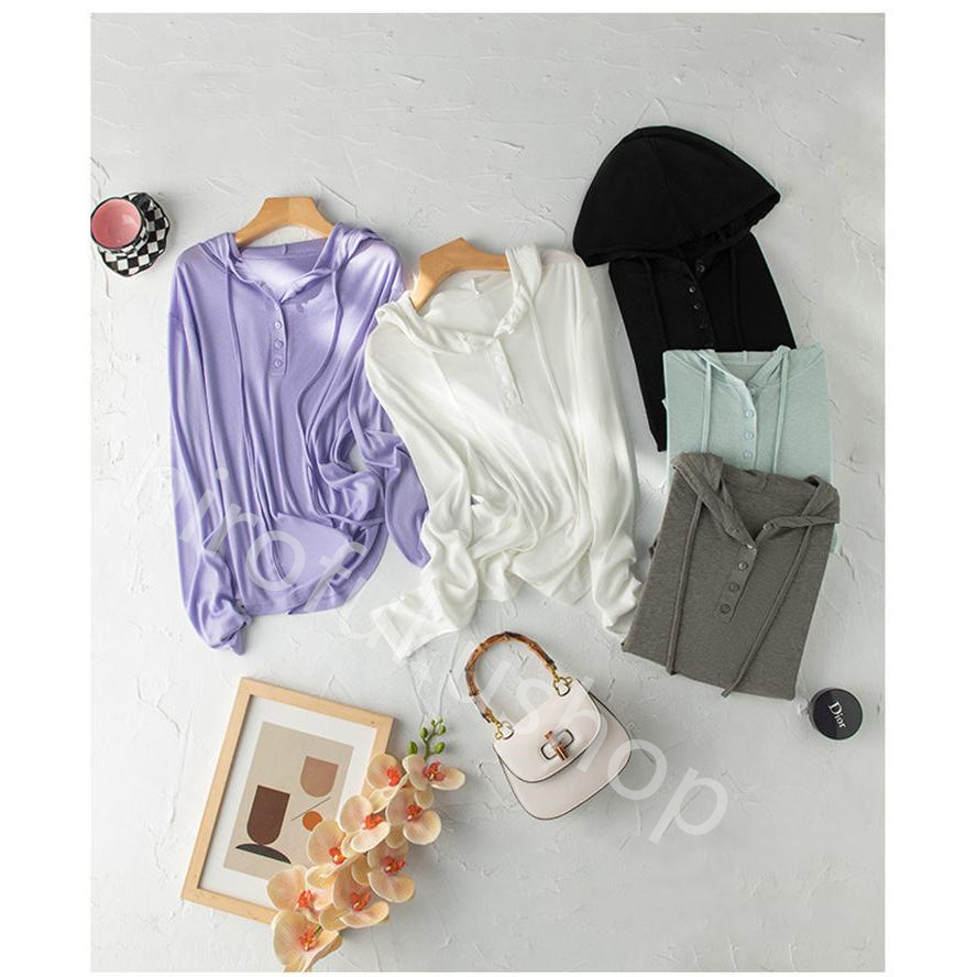 ニット プルオーバー カットソー フード付き レディース ゆったり トップス 体型カバー カジュアル 長袖 柔らかい 着痩せ 無地 