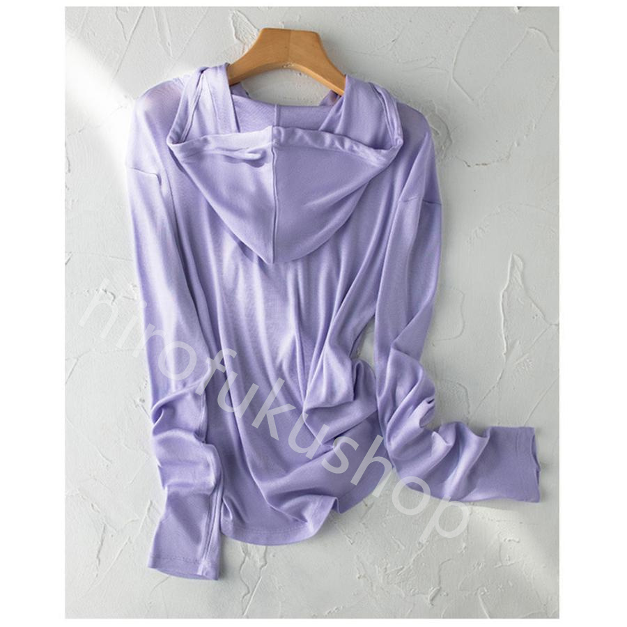 ニット プルオーバー カットソー フード付き レディース ゆったり トップス 体型カバー カジュアル 長袖 柔らかい 着痩せ 無地 