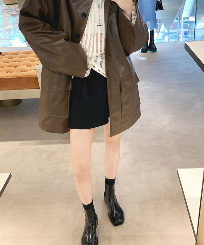 ブーツ レディース 秋 冬 ショートブーツ 厚底 足袋ショートブーツ カジュアル おしゃれ 旅行 かわいい シンプル ファッション 韓国 韓国コーデ 