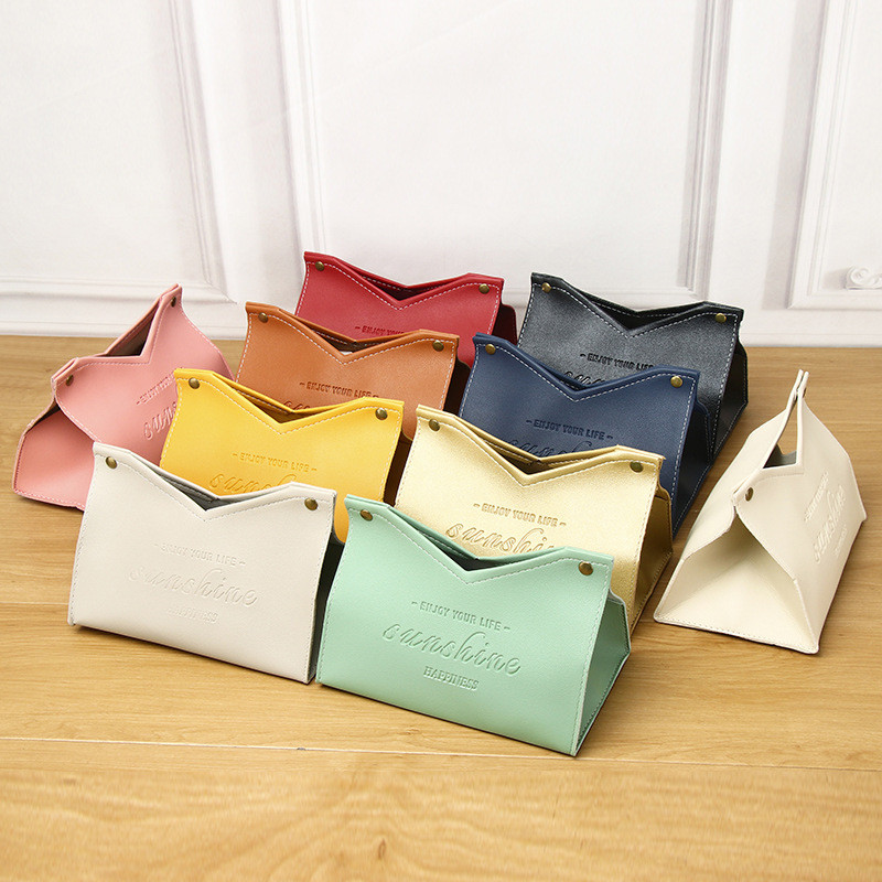 ティッシュケース ペーパーケース 収納ケース コンパクト 無地 テーブル シンプル 厨房用品 寝室 おしゃれ ギフト ファッション 小物入れ 多機能 