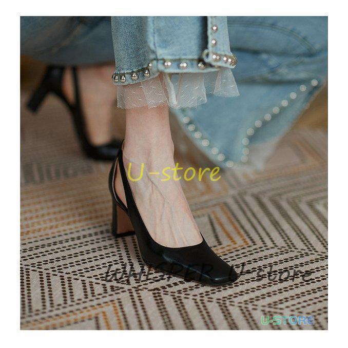 パンプス レディース 痛くない 歩きやすい 牛革 大きいサイズ 履きやすい おしゃれ 疲れない 太ヒール チャンキーヒール ビジネス かわいい 