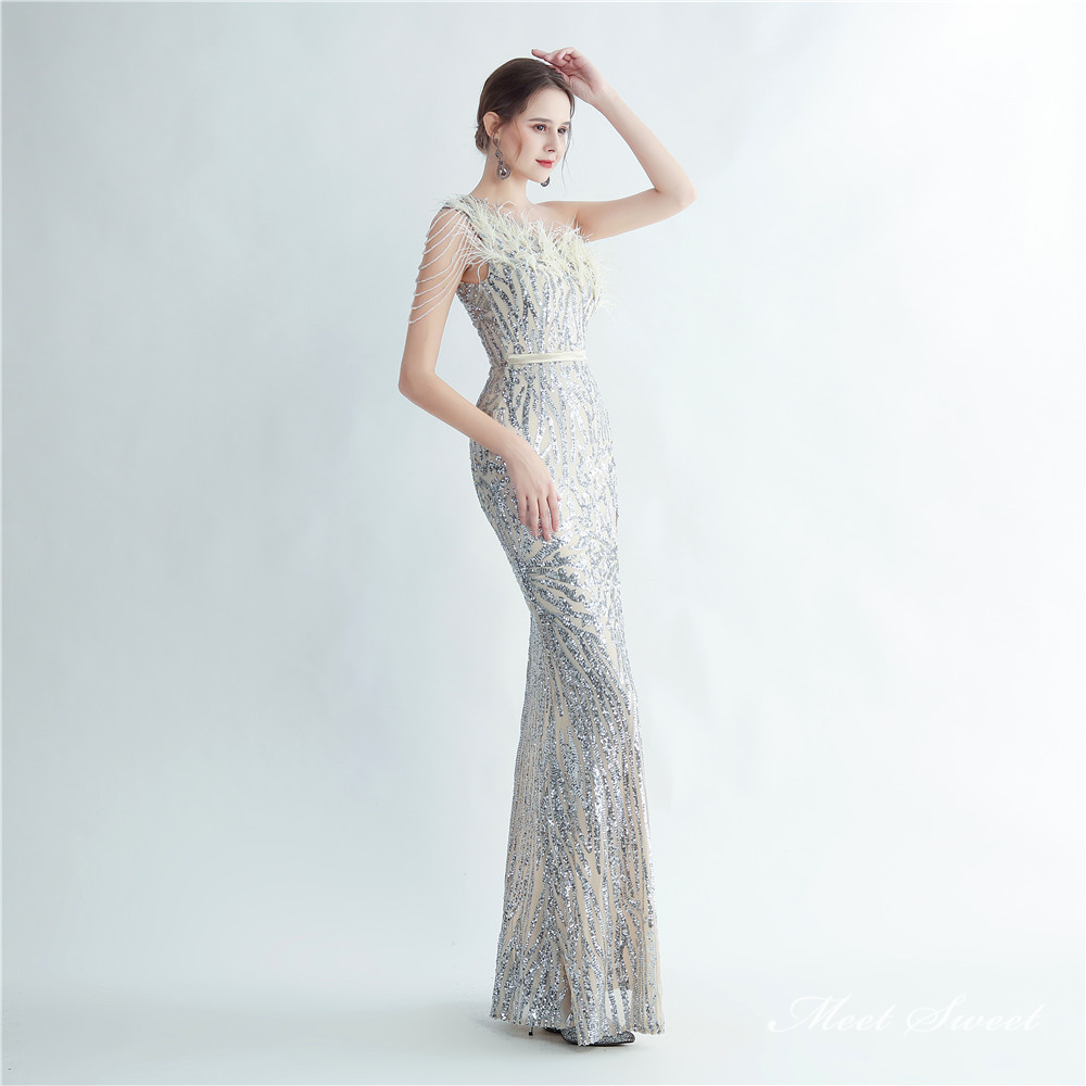 カラードレス マーメイドドレス パーティードレス ワンショルダー スリット イブニングドレス 結婚式 二次会 ウェディングドレス 演奏会 スレンダードレス 