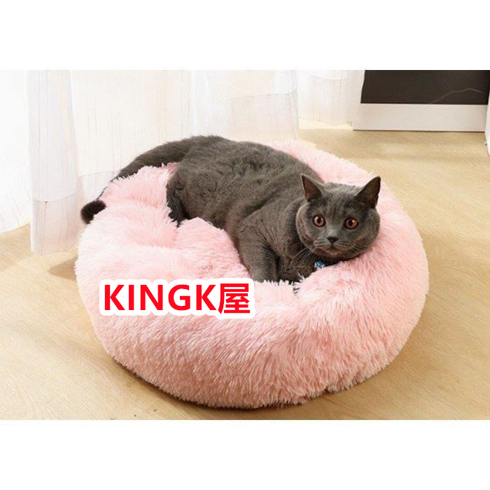 ペットクッション もこもこ 丸型 犬用ベッド 小型犬 ブラウン クッション 寝床 猫ベッド ホワイト 