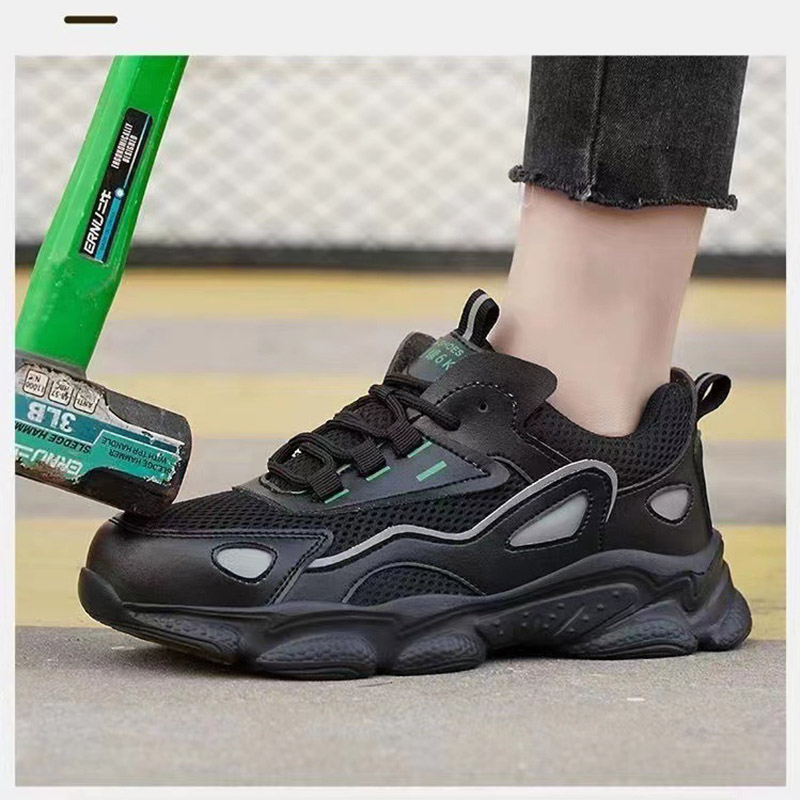 安全靴 作業靴 メンズ レディース ワークセーフティースニーカー 靴 男女兼用 滑り止 スポーツ軽量通気 つま先保護 