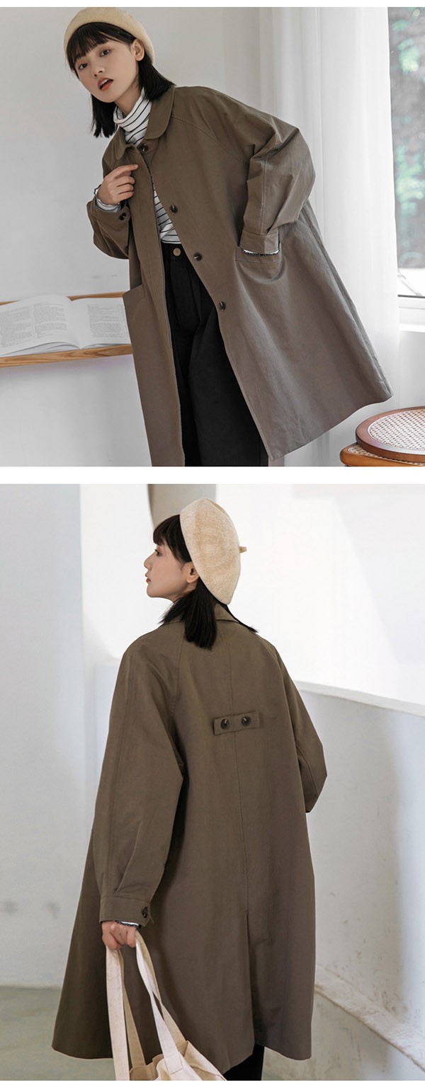 トレンチコート レディース 秋コート 小柄 着やせ かわいい ベージュ コート 春 秋物 トレンチ 秋 秋服 アウター 