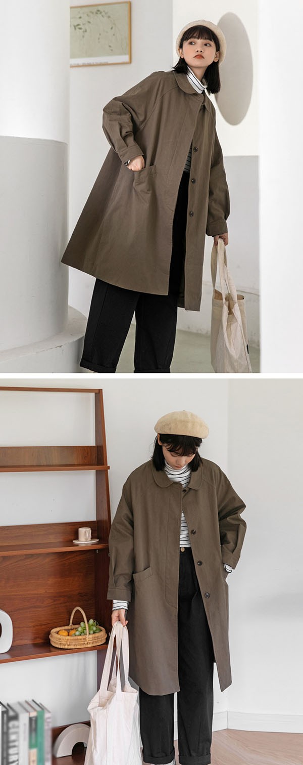 トレンチコート レディース 秋コート 小柄 着やせ かわいい ベージュ コート 春 秋物 トレンチ 秋 秋服 アウター 