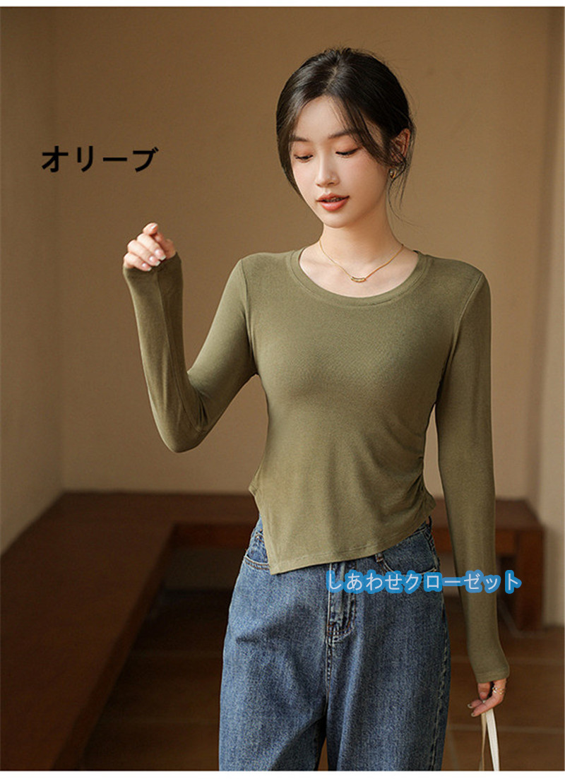 ヨガウェア レディース トップス 長袖 Tシャツ ホットヨガ ランニングウェア フィットネス 速乾 吸汗 かわいい おしゃれ スポーツウェア 