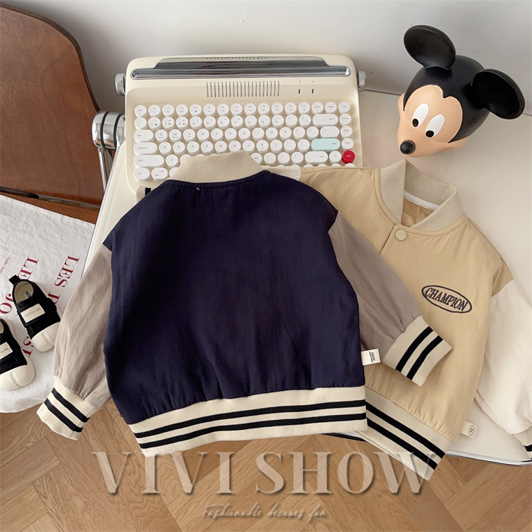 キッズ アウター ジャンパー 長袖 トップス シンプル 着やすい 男女兼用 ゆったり おしゃれ あわせやすい 動きやすい カジュアル 