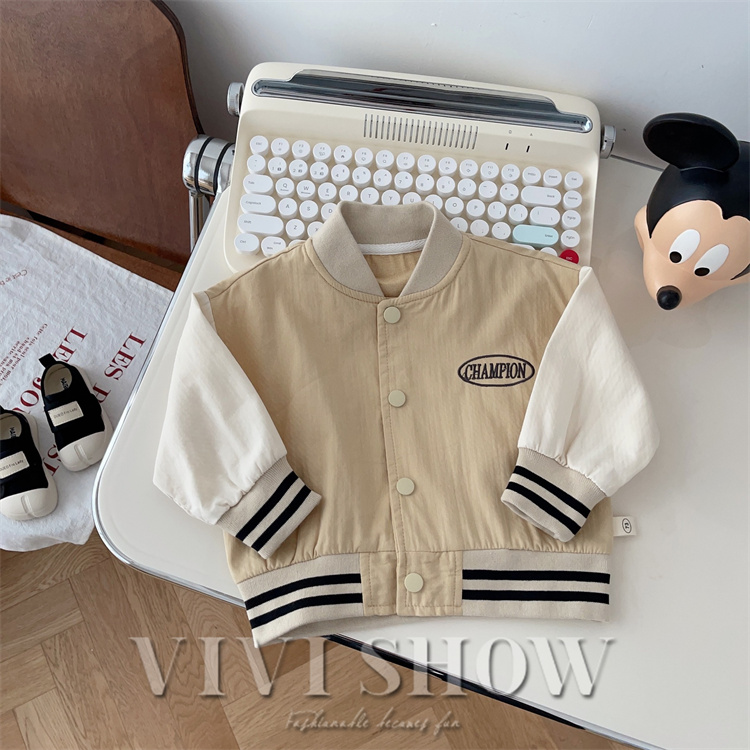 キッズ アウター ジャンパー 長袖 トップス シンプル 着やすい 男女兼用 ゆったり おしゃれ あわせやすい 動きやすい カジュアル 