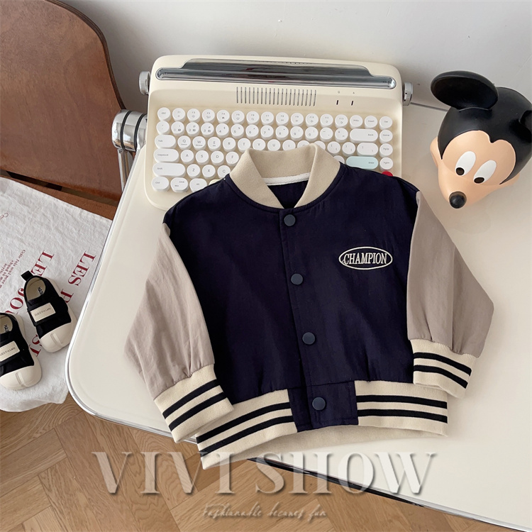 キッズ アウター ジャンパー 長袖 トップス シンプル 着やすい 男女兼用 ゆったり おしゃれ あわせやすい 動きやすい カジュアル 