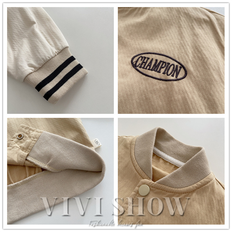 キッズ アウター ジャンパー 長袖 トップス シンプル 着やすい 男女兼用 ゆったり おしゃれ あわせやすい 動きやすい カジュアル 