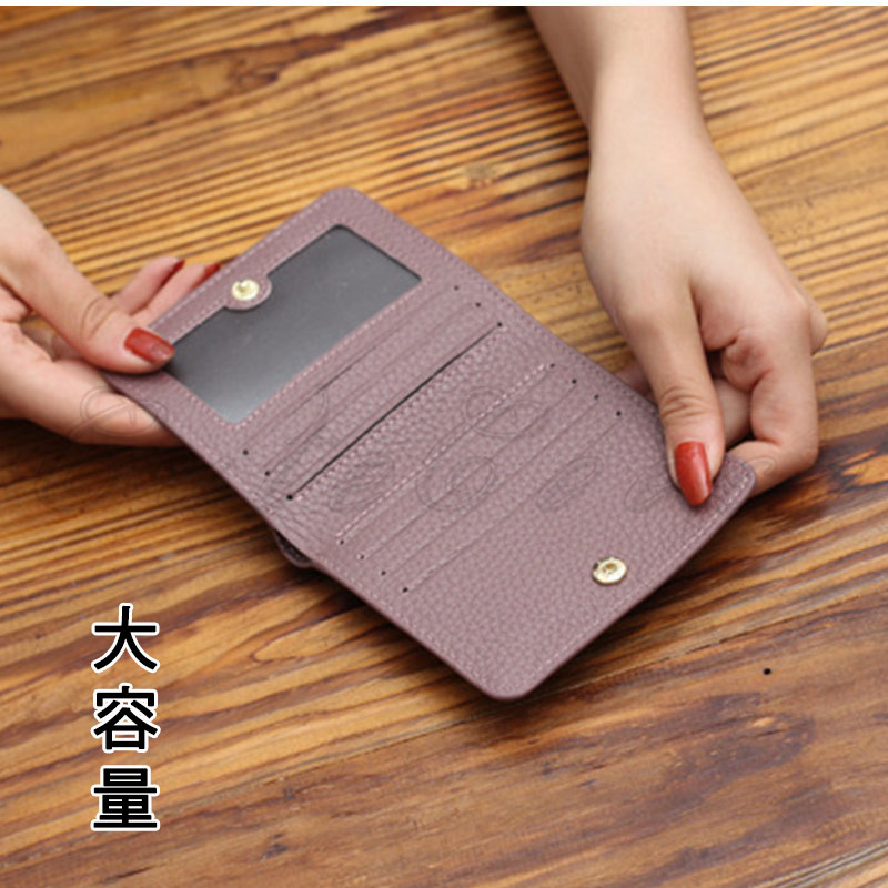 二つ折り財布 軽量 丈夫 頑丈 無地 シンプル 誕生日プレゼント 実用的 贈り物 使いやすい レディース コ小銭入れ カード入れ 多機能 送料無料 