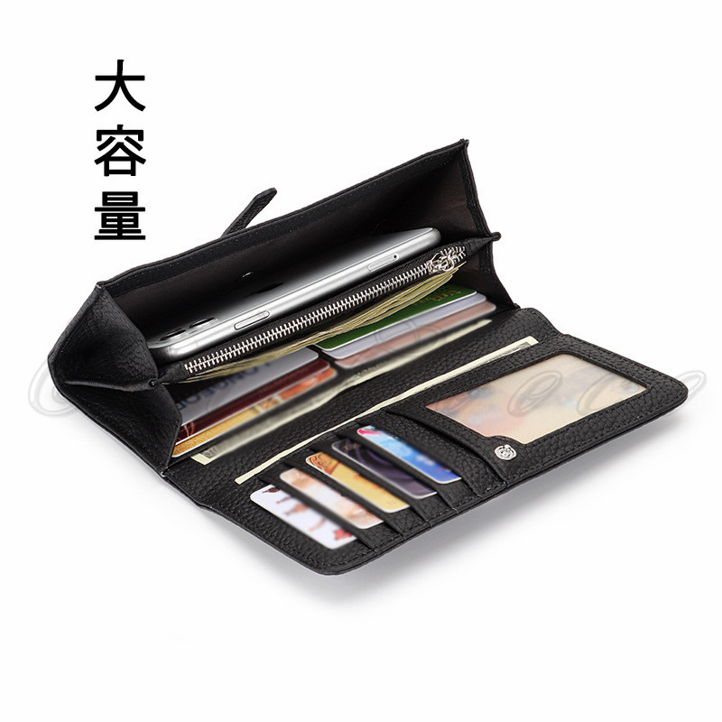 長財布 レディース 大容量 実用的 多機能財布 二つ折り 軽量 折り畳み コンパクト 送料無料 自動振り分け 入る 耐久性 スキミング防止 小銭入れスマホ 