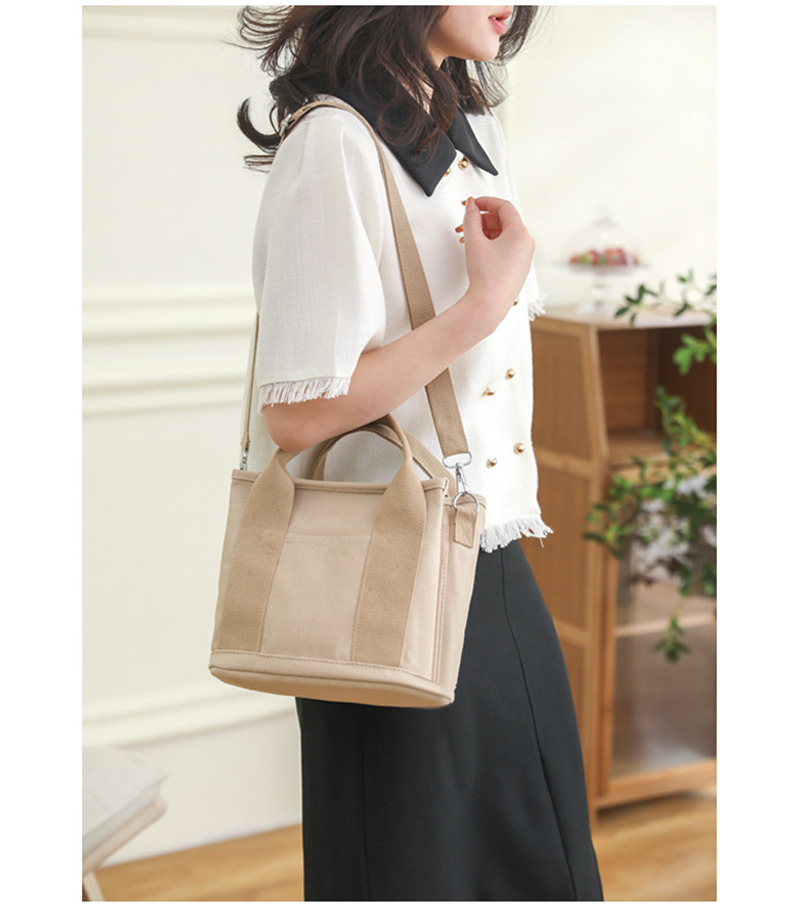 トートバッグ キャン大容量 仕切り ショルダーバッグ 帆布 レディース 通勤 肩掛け 自立 手提げ マザーズバッグ 斜めがけ 通学 ファスナー付 